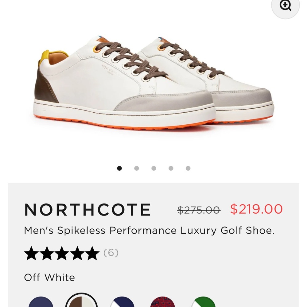 Men's Premium Leather Golf Shoes